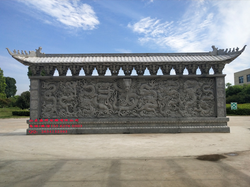 點(diǎn)擊查看詳細(xì)信息<br>標(biāo)題：石雕照壁四合院別墅照壁浮雕圖片 閱讀次數(shù)：0